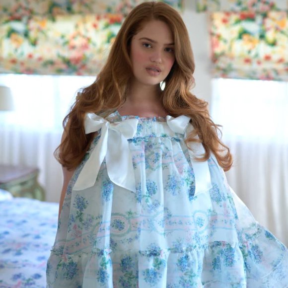 La Belle Etoile Baby Antoinette Peignoir - Picture 2 of 3